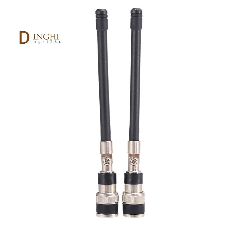 2 Chiếc BNC UHF Micro Ăng Ten Cho Shure PGX24 SLX24 SLX4 PG58 SM58 BETA58 Series Mic Không Dây