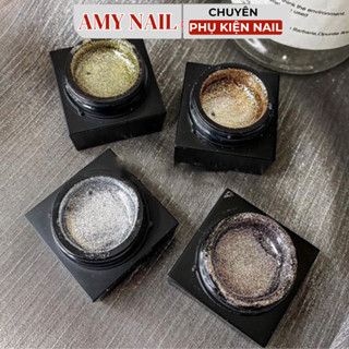 Nhũ vẽ viền móng Shiny chính hãng, Gel nhũ vẽ móng Platinum Glue siêu sáng hàng cao cấp - hũ 5ml