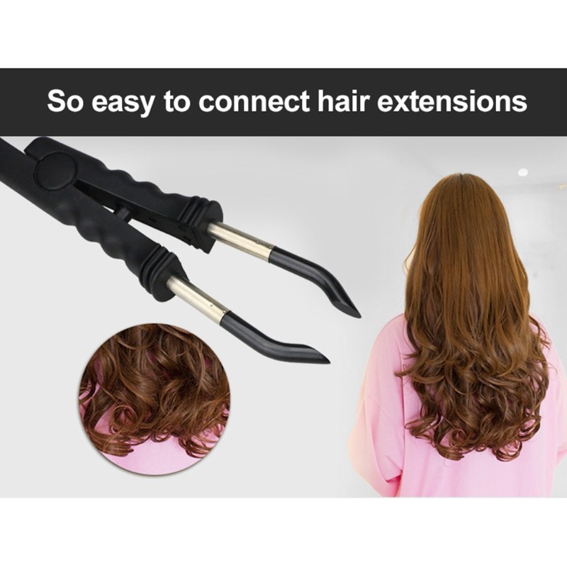 Jay Hair Extension Tool PTC Traceless cho Nano Hair Extension Heat Kìm giữ nhiệt cho đầu nối nhiệt F