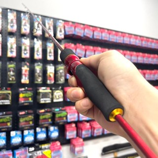   LK HÒA  CẦN CÂU ĐỨNG SOLID ĐA NĂNG TẢI 10KG CẦN 1 KHÚC LK DÀI 1M5 CẦN CÂU LK SOLID 150L Đi Câu Bắt Cá lure suối 