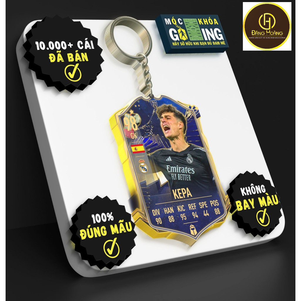 Móc Khóa Kepa Arrizabalaga - Móc Khoá GAMING_ĐH