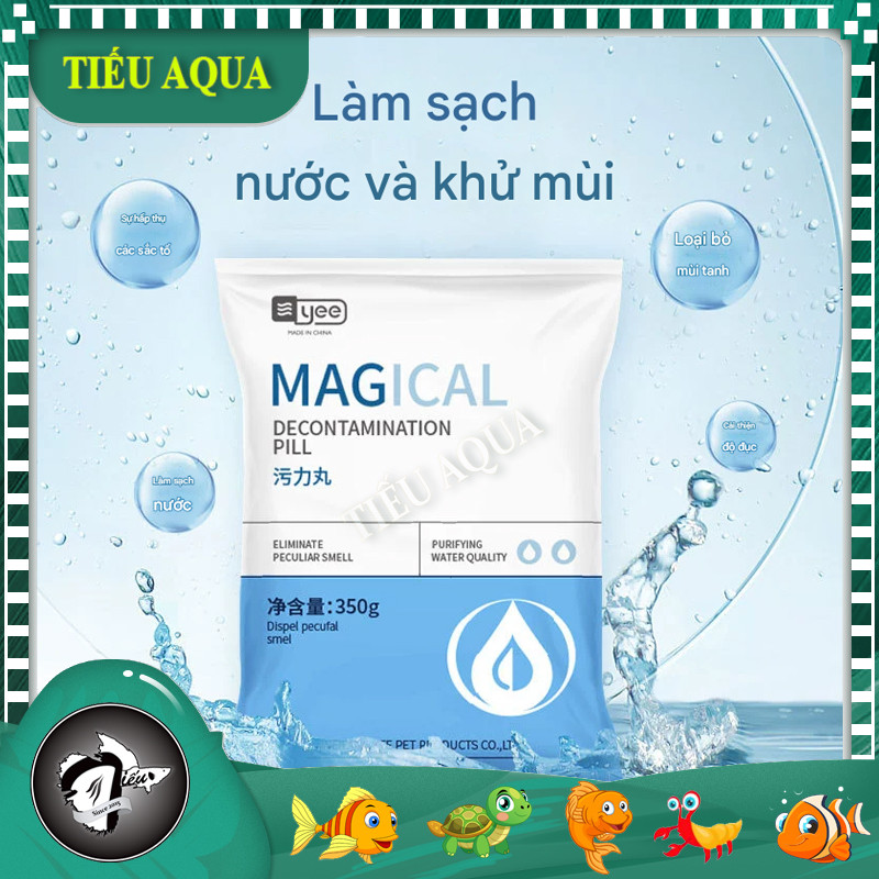 Purigen Yee Magical - Vật liệu lọc Chuyên khử vàng nước, loại bỏ tạp chất
