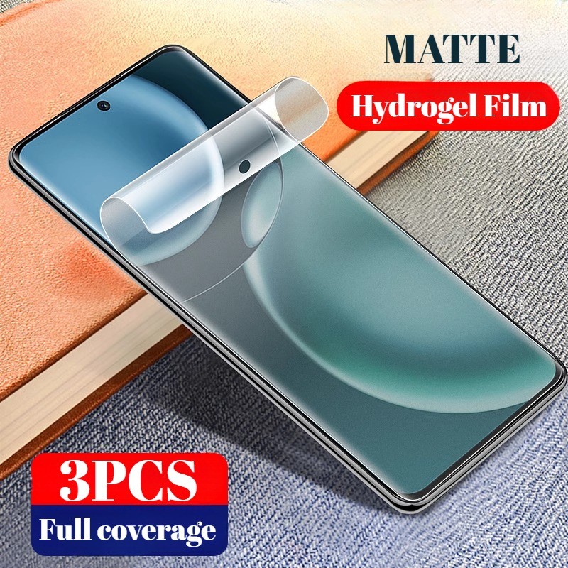3 Miếng Dán Bảo Vệ Màn Hình Hydrogel mblu Lucky Blue 21 20 08 Pro Matte HD 0.2mm Siêu Mỏng Không Bon