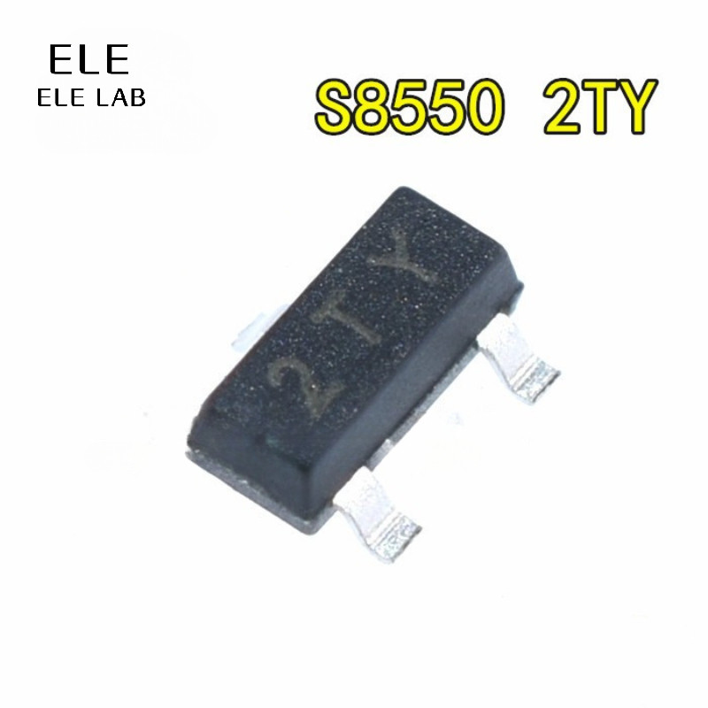 100 / 50 Cái Chính Hãng S8050 S8550 SS8050 SS8550 SOT23 SMD Transistor NPN PNP Cặp Bổ Sung 40V 1.5A 