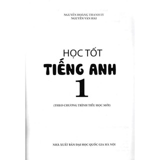 Sách - Học Tốt Tiếng Anh 1 (Theo Chương Trình Tiểu Học Mới)