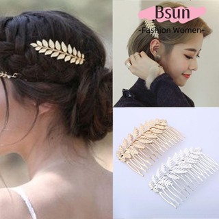 Kẹp tóc hình chiếc lá xinh xắn cho nữ