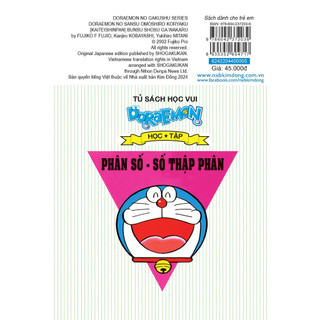 Sách Doraemon Học Tập - Phân Số-Số Thập Phân (Tái Bản 2024)