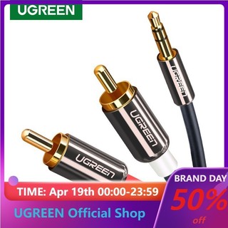 Dây cáp chia âm thanh Ugreen chữ y 3.5mm chất lượng cao