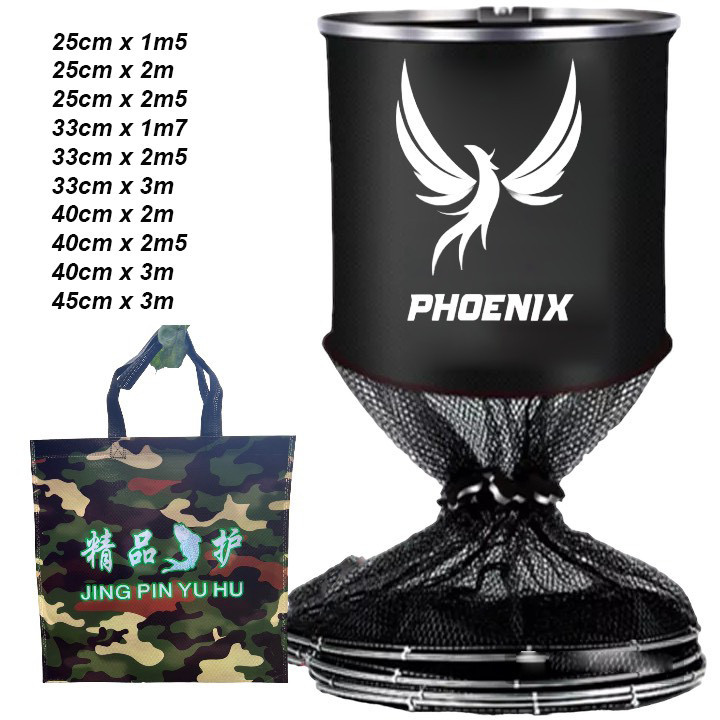 Rọng Đựng Cá Tiểu Phượng Hoàng , Rọng Cá Khung Kim Loại Siêu Bền Chịu Tải Cao GC-16