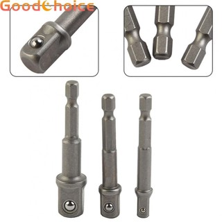 Power Tools Adapter Drill Drill Bits 1/4\'\' 3/8\'\' 1/2\'\' Hex Shank Drill