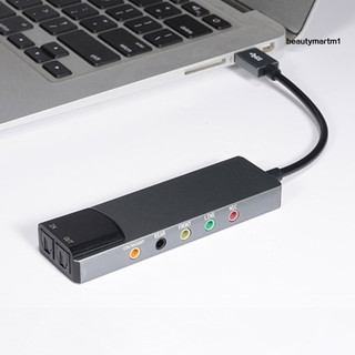 [Betym] Card âm thanh gắn ngoài USB cho Windows 8 / 7 / XP Đầu vào SPDIF quang học Bộ chuyển đổi thẻ âm thanh đa chức năng cho máy tính PC Máy tính xách tay Ghi âm bộ khuếch đại