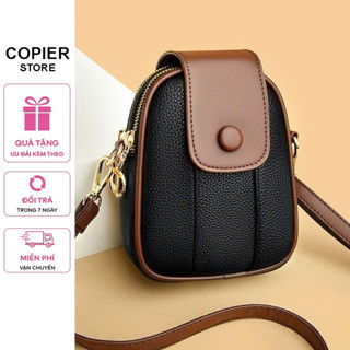  Túi xách nữ túi đeo chéo đựng điện thoại cúc tròn K414 