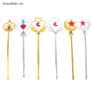 Mm 1 bé gái vương miện công chúa phép thuật cây đũa phép cô dâu vương miện pha lê kim cương tiên cây đũa phép cho trẻ em tiệc phép thuật bé gái diy trang trí vn
