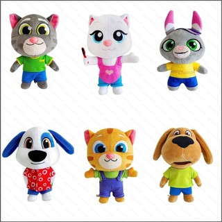 Yt1 talking tom and friends đồ chơi sang trọng với vải búp bê nhồi bông quà tặng cho trẻ em trang trí nhà đồ chơi giáo dục cho bé ty1