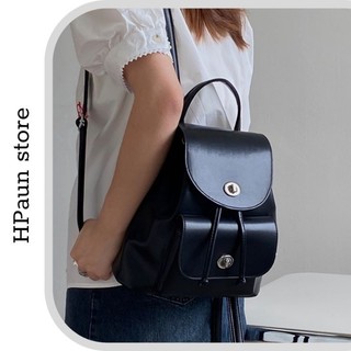  Balo mini Unisex hàn quốc đi học đi làm da PU mịn balo HPaun (34)