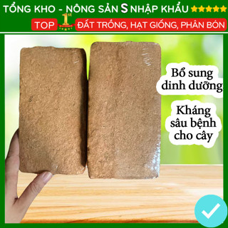  Đất trồng cây bổ sung vi sinh hữu cơ cho cây viên nén sơ dừa kháng khuẩn cho rau hoa cây cảnh 