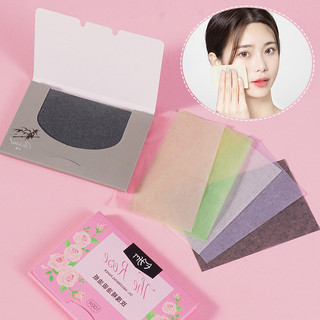 100 Chiếc Di Động Loại Bỏ Dầu Mặt Khăn Giấy Làm Đẹp Đơn Giản Dầu Hấp Thụ Mặt Giấy Dụng Cụ Làm Đẹp