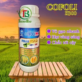 Cofoli k300 foli.k gold 450ml - kali, chắc hạt, to trái - baconco