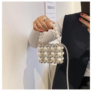 (Bán buôn-chuyên sỉ) Túi Đeo Chéo Ng.ọc Mix Hạt Bi
