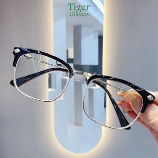 Kính cận thị thời trang -0.5 -1.0 -1.5 -2.0 -2.5 -3.0 -3.5 -4.0 -4.5 -5.0 -5.5 -6.0  độ dành cho nam và nữ với tròng kính có thể tháo rời kính chống ánh sáng xanh 084