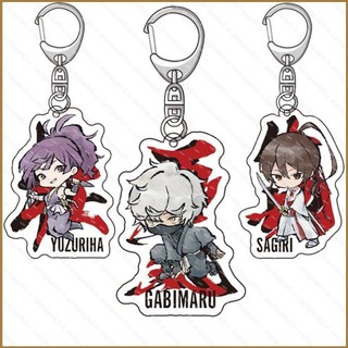 Tốt Jigokuraku Móc Khóa Anime Móc Khóa Acrylic Dễ Thương Túi Mặt Dây Chuyền Địa Ngục Thiên Đường Gabimaru Yuzuriha Móc Chìa Khóa Quà Tặng