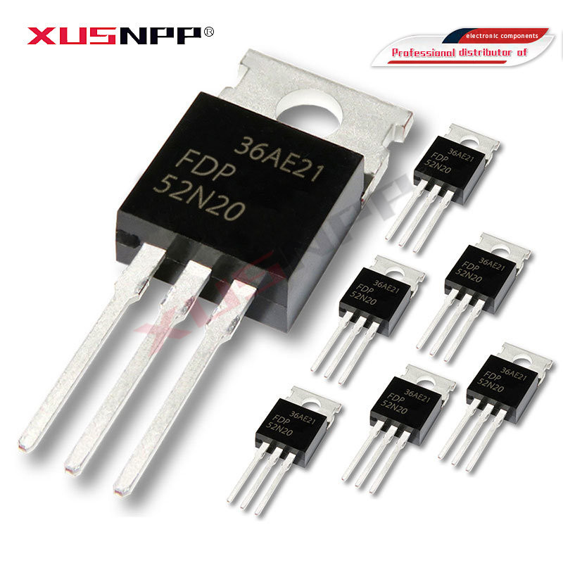 10 chiếc FDP52N20 TO-220 52N20 FDP51N25 FDP55N06 FDP5N50 FDP5N60 FDP7030BL FDP7030 FDP025N06 FDP5800