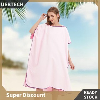 [Uebtech.vn] Khăn Poncho lướt sóng Unisex khô nhanh Khăn Poncho chống gió cho bãi biển ngoài trời