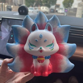Vẽ tay màu heo đất tự làm vinyl búp bê trắng embryo búp bê không lấp lánh cha mẹ-con trong