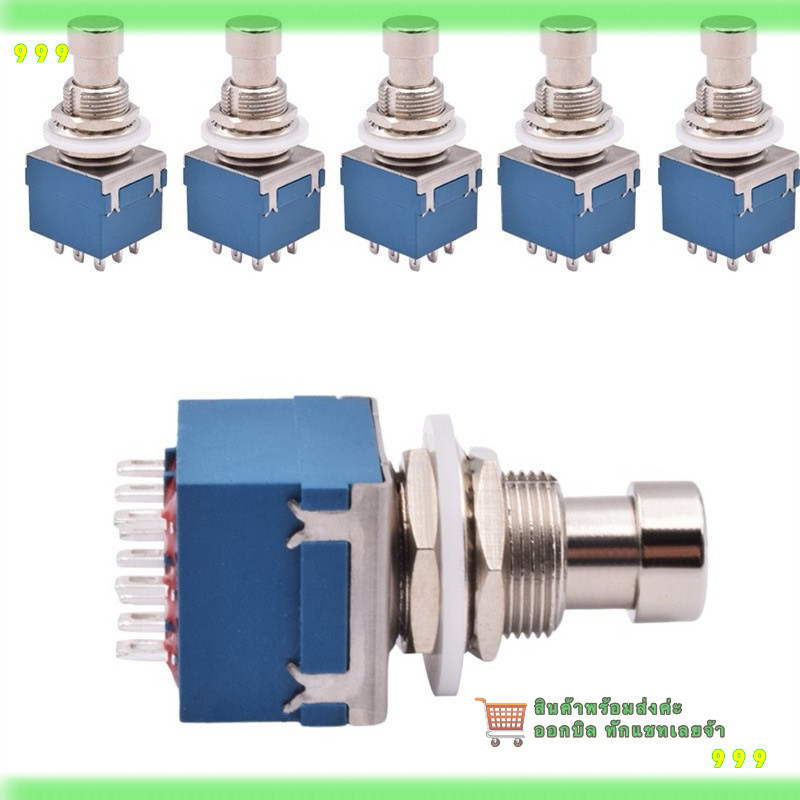 Guitar Effect Switch Loại Bàn Đạp Chân 3PDT 9 Chân Từ Thái Lan