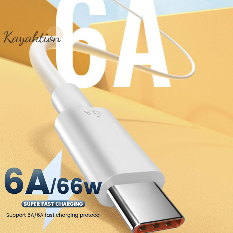 Kayaktion 1 / 1.5mile 6A 66W USB Type-c Siêu Cáp Cho Huawei Đẹp