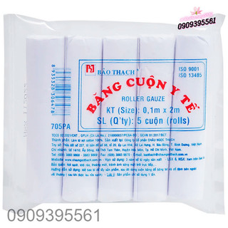 Băng gạc cuộn y tế bảo thạch