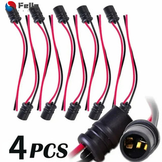 4 / 1 cái t10 w5w 147 ổ cắm tròn giá đỡ đèn đánh dấu - giá đỡ bóng đèn led - ổ cắm bóng đèn nêm ô tô - dây nối dây bóng đèn - giá đỡ đèn lỗ 10mm - phụ tùng ô tô