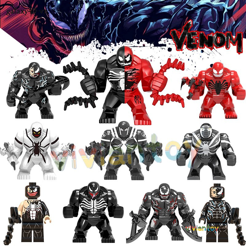 Đồ chơi lắp ráp mô hình nhân vật Venom độc đáo