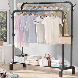 Cột quần áo sàn, kệ sàn, móc treo ban công, móc treo đa năng, giá đỡ phòng ngủ