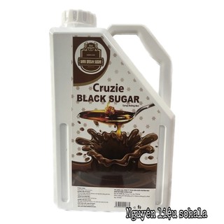Syrup đường đen hàn quốc black sugar can 2l