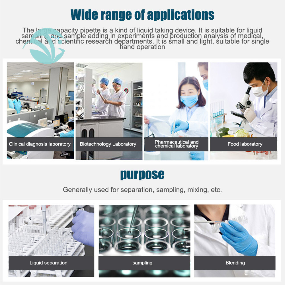 Pipettor Đơn Kênh Âm Lượng Micro Pipet Phòng Thí Nghiệm Chuyển Pipet Cho Phòng Thí Nghiệm 2ml 10ml 2