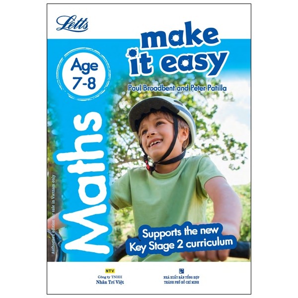 Sách Letts Make It Easy - Maths (Age 7-8)