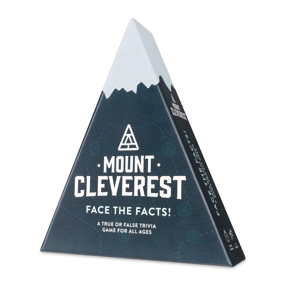 True or False Trivia Game MOUNT CLEVEREST Đối mặt với sự thật Vui nhộn Thẻ gia đình Trò chơi Đảng