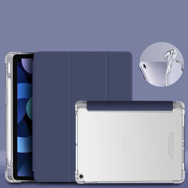 Thích hợp cho iPad 10.2 gen7 / 8 / 9 gen10 2022 pro11 12.9 Vỏ bảo vệ túi khí có khe cắm bút iPad ốp 