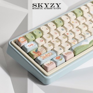 Fat Sheep Keycaps SOA Profile Hoạt Hình Dễ Thương PBT Dye Sub Bàn Phím Cơ Keycap