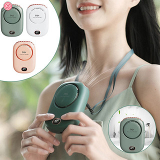 Quạt treo cổ lười di động Quạt làm mát Mini Quạt làm mát bằng USB không cánh Quạt làm mát thể thao có thể sạc lại cho du lịch thể thao ngoài trời