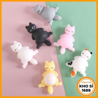 Squishy mềm dẻo slime mochi hình động vật cute dễ thương đồ chơi giảm stress E314
