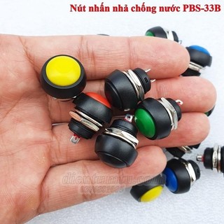 Nút nhấn nhả chống nước PBS-33B