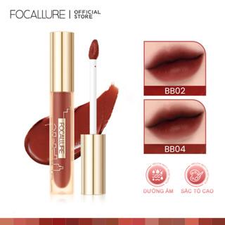 Focallure Son Bóng Matte Son Môi 11 Màu Nhung Matte Lipclay Lip Mud Lip Tint Nhẹ Thoáng Khí Dưỡng Ẩm Cao Sắc Tố Nhẹ Vết Bẩn Môi Son Bóng