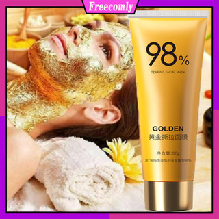 Mặt nạ lột lá vàng- Mặt nạ chống nhăn 98% Golden Peel Off, Mặt nạ tẩy tế bào chết vàng, Mặt nạ xé lá vàng Mặt nạ lột rách