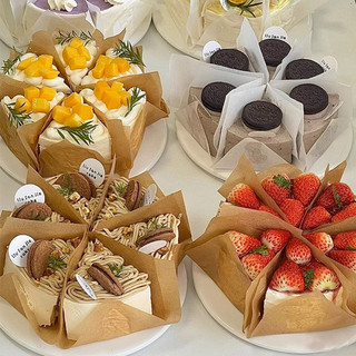  Giấy Chống Mỡ 100 Tờ Giấy Nướng Bánh Giỏ Thực Phẩm Lót Giấy Deli Cho Bánh Bánh Mì Bánh Sandwich 