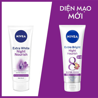 Tinh chất dưỡng thể nivea sáng da cho ngày và ban đêm 180ml