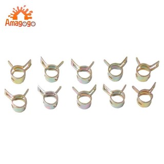 2-5 gói 10 chiếc Kẹp 8mm Dây Nhiên Liệu Ống Nước Ống Khí Kẹp