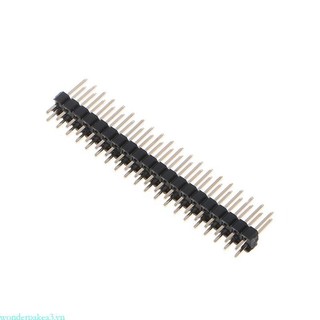Wonderpakea3 2 54mm 2x20 pin pin pin đầu nam kép chia tay cho zero gpio