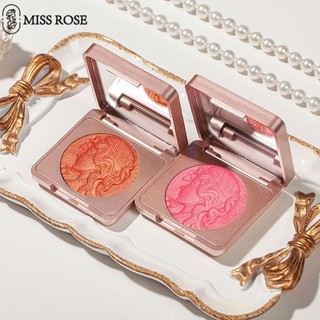 Bảng Phấn Má Hồng Miss Rose Peach Shining Face Red Shadow Blush